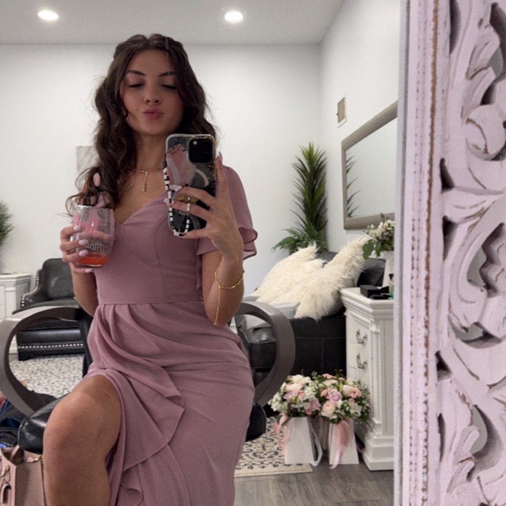 David’s Bridal bridesmaid dress